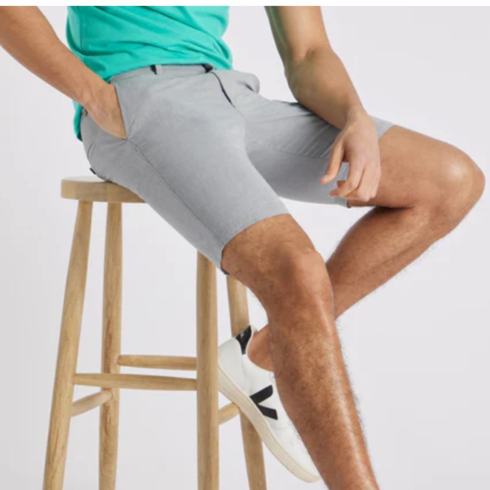 Spoke London Luxe line Milano Soft Wash Italian cotton Shorts.